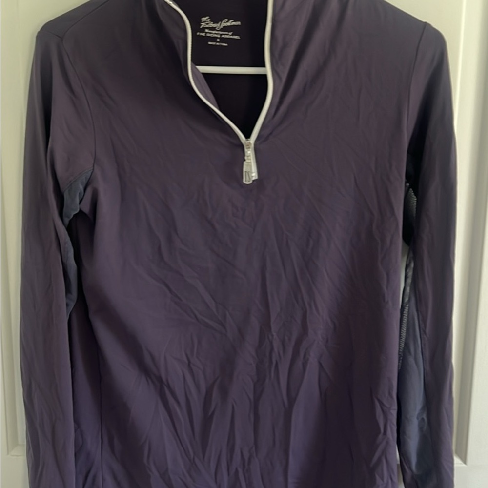 The Tailored Sportsman Purple Long Sleeve Top